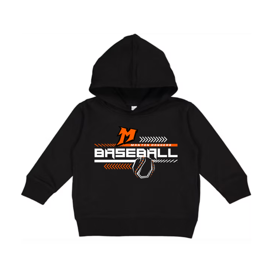 Manton Rangers Baseball Unisex YOUTH Hoodie