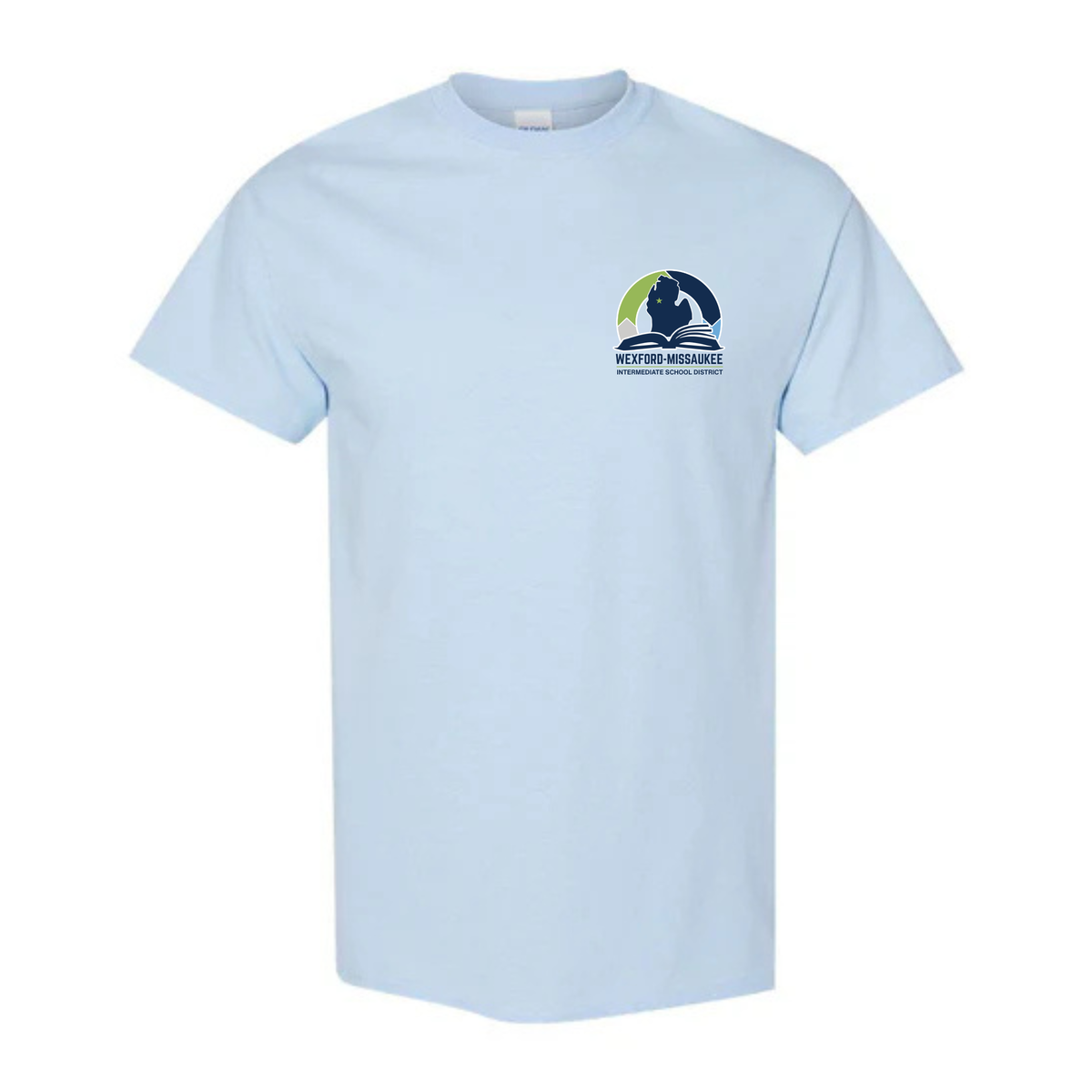 Wexford Missaukee ISD Adult UNISEX T-Shirt - LIGHT BLUE