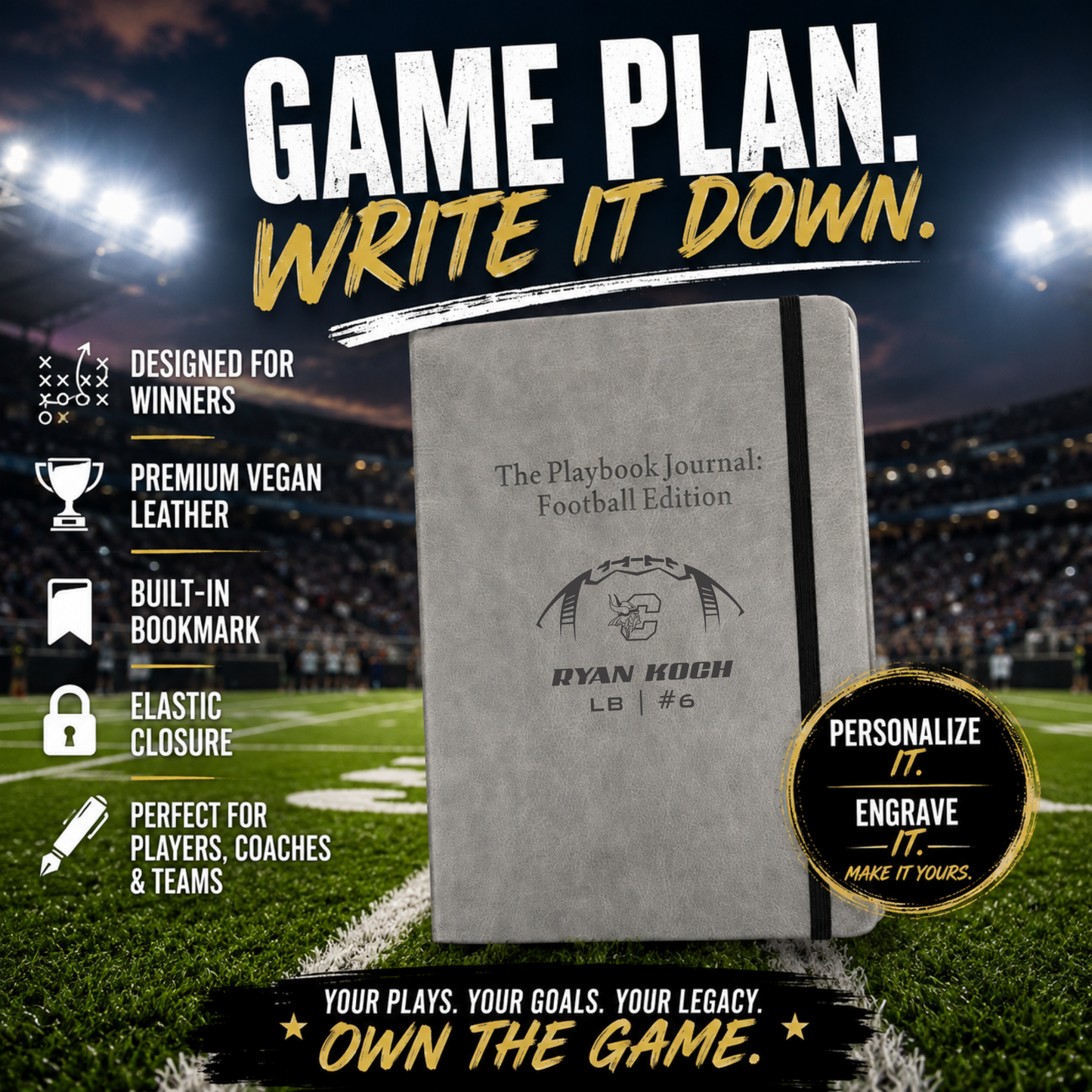 Football Playbook Journal