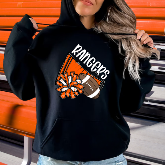 Manton Rangers Football ADULT Hoodie