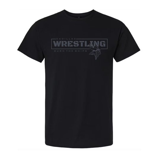 BLACKOUT Cadillac Vikings Wrestling UNISEX T-Shirt