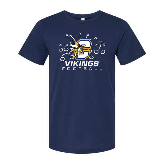 Cadillac Vikings Football ADULT Unisex T-Shirt