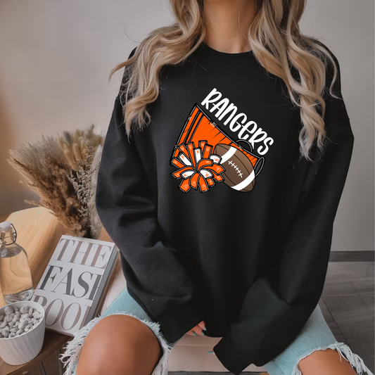 Manton Rangers Football ADULT Unisex Crewneck Sweatshirt
