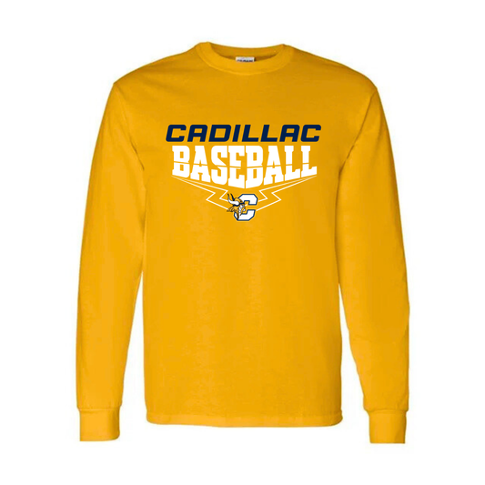 Cadillac Baseball UNISEX Long-Sleeve T-Shirt