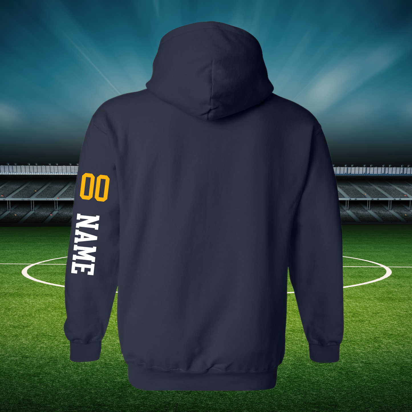 Name & Number ADD ON (Sleeve Design)