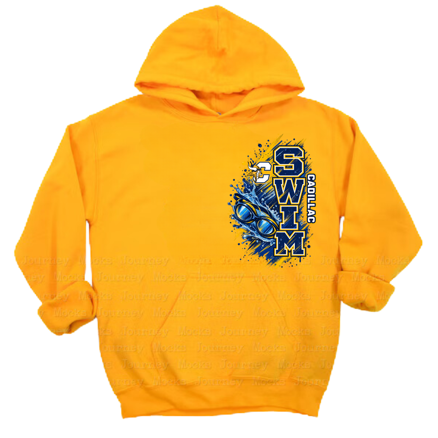 Cadillac Vikings Swim UNISEX Hoodie