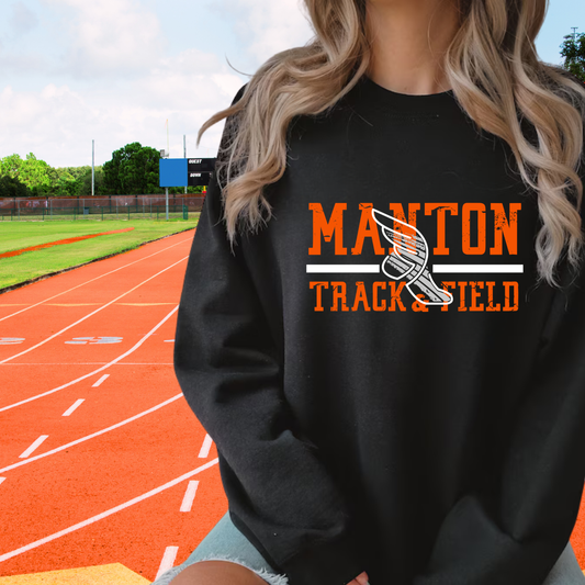 Manton Rangers Track ADULT Unisex Crewneck Sweatshirt