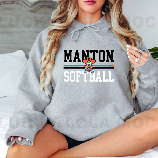 Manton Rangers Softball Unisex ADULT Hoodie