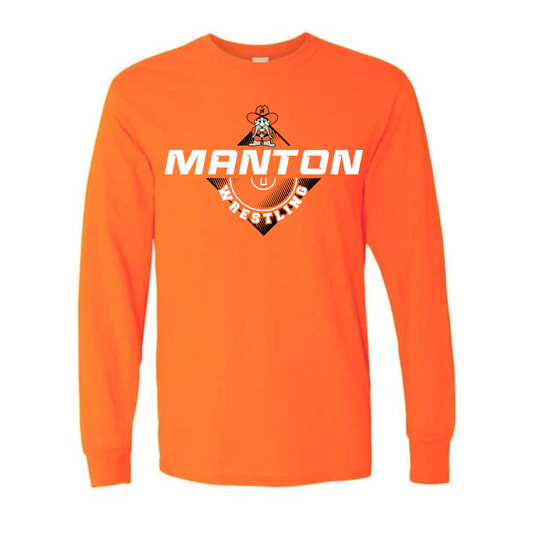 Manton Rangers Wrestling UNISEX Long-Sleeve T-Shirt