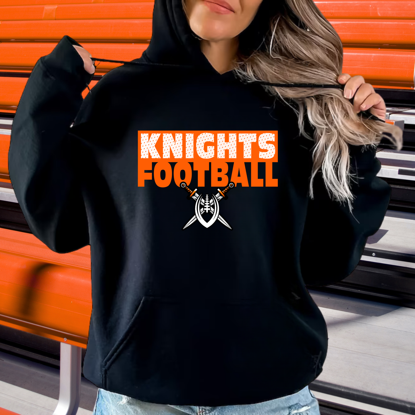 Knights Junior Football ADULT Unisex Hoodie