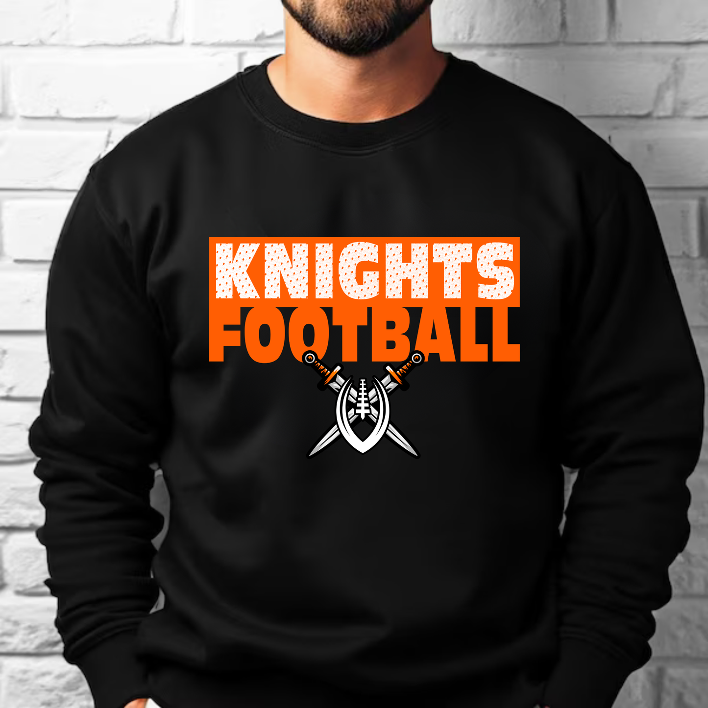 Knights Junior Football ADULT Unisex Crewneck Sweatshirt
