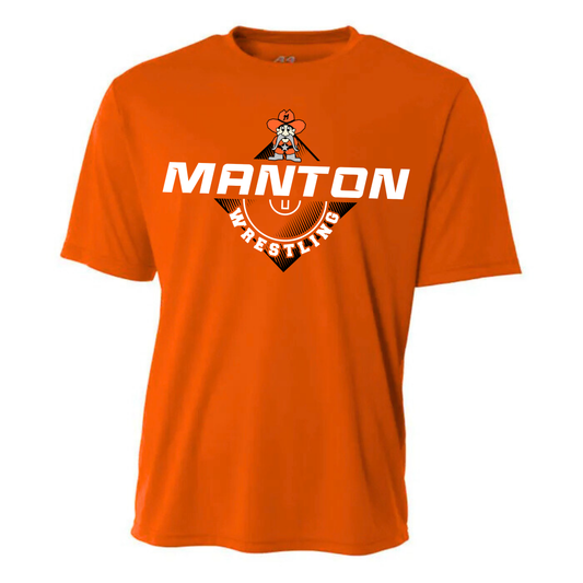 Manton Rangers Wrestling DRI-FIT Cooling Performance T-Shirt