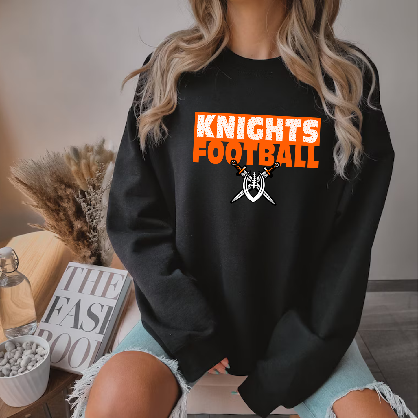 Knights Junior Football ADULT Unisex Crewneck Sweatshirt