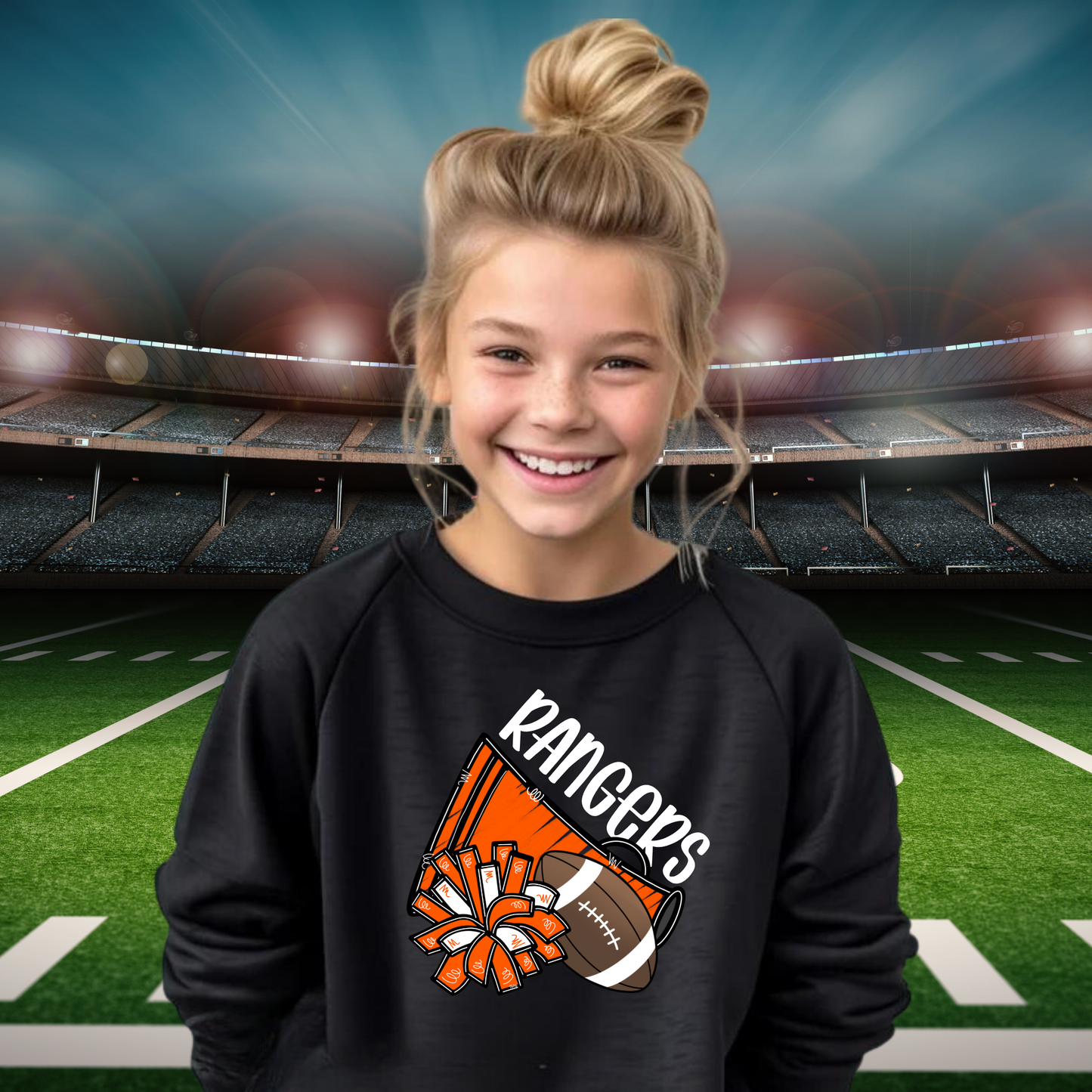 Manton Rangers Football YOUTH Crewneck Sweatshirt