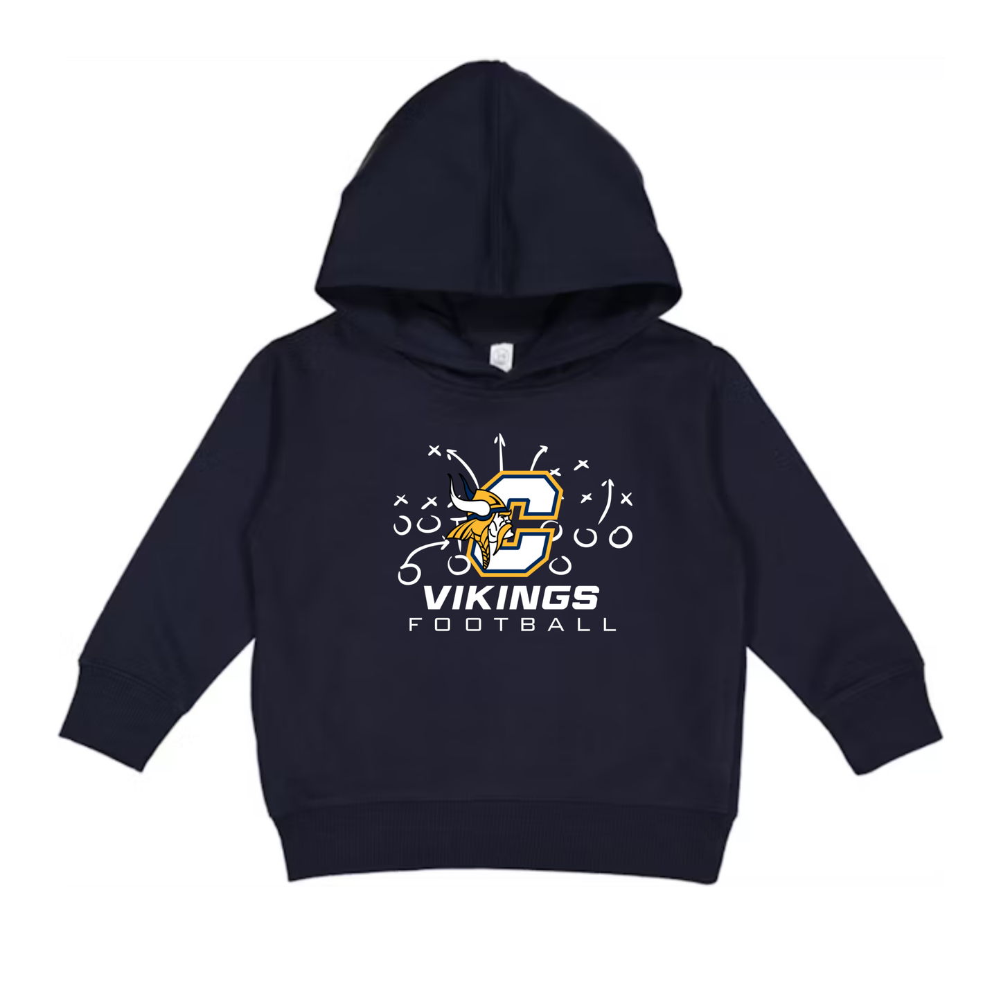 Cadillac Vikings Football TODDLER Hoodie