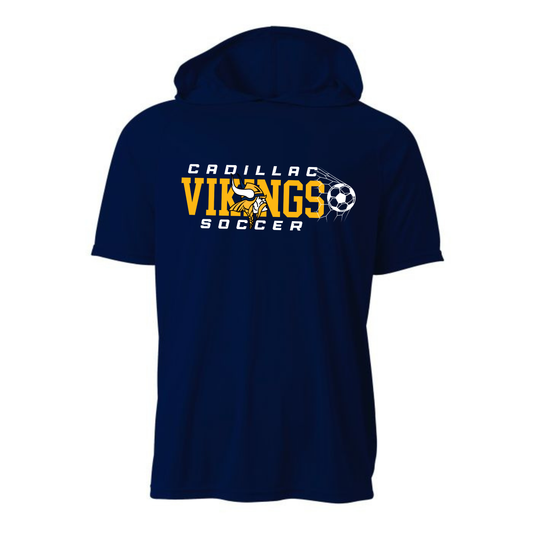 Cadillac Soccer DRI-FIT Cooling Performance Hooded T-Shirt