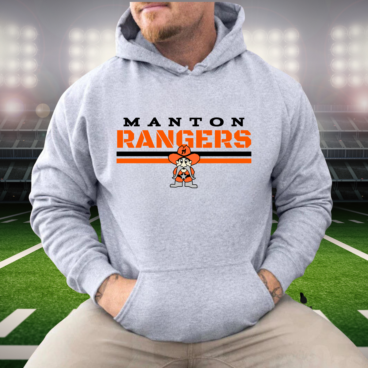 Manton Rangers Svg Manton Rangers ADULT Hoodie – Cadillac Lake Lures