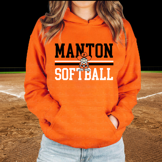 Manton Rangers Softball Unisex ADULT Hoodie