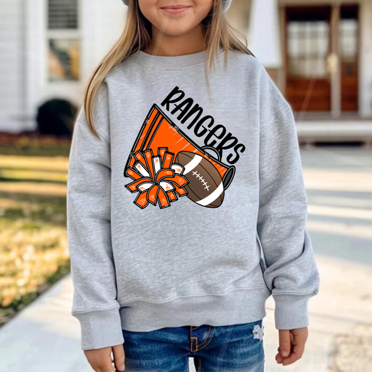 Manton Rangers Football YOUTH Crewneck Sweatshirt