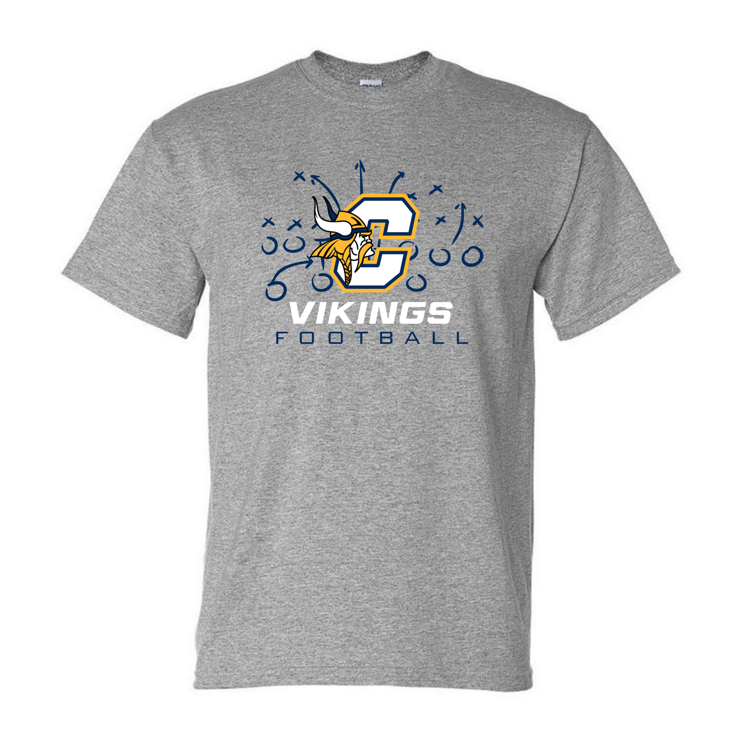 Cadillac Vikings Football Unisex YOUTH T-Shirt