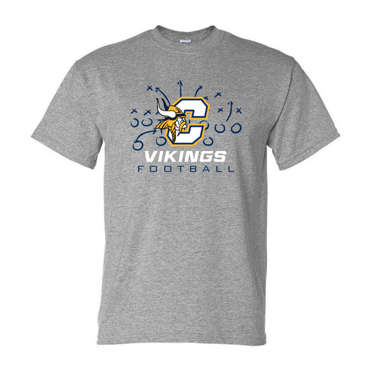 Cadillac Vikings Football Unisex YOUTH T-Shirt