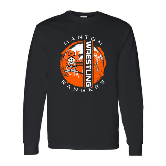 Manton Rangers Wrestling UNISEX Long-Sleeve T-Shirt