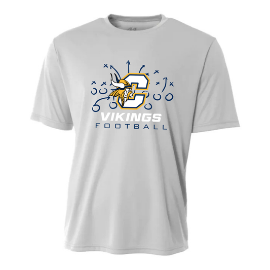 Cadillac Vikings Football DRI-FIT Cooling Performance T-Shirt