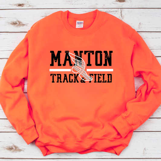 Manton Rangers Track ADULT Unisex Crewneck Sweatshirt
