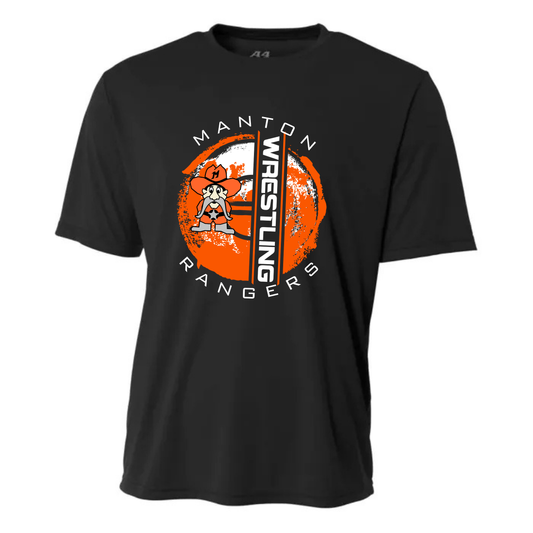 Manton Rangers Wrestling DRI-FIT Cooling Performance T-Shirt
