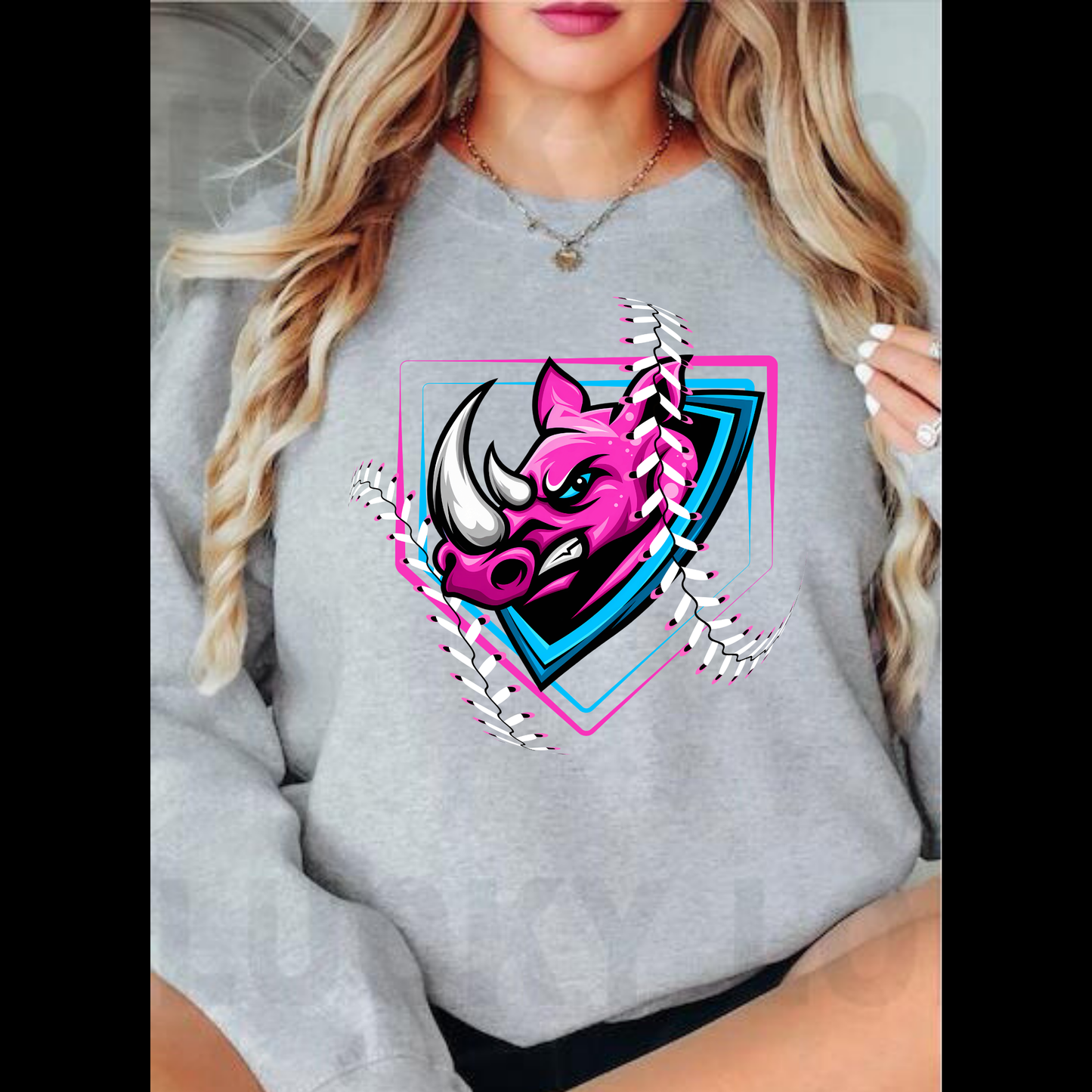Crash Softball UNISEX Crewneck Sweatshirt