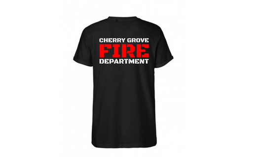 Cherry Grove Fire Department UNISEX T-Shirt - BLACK