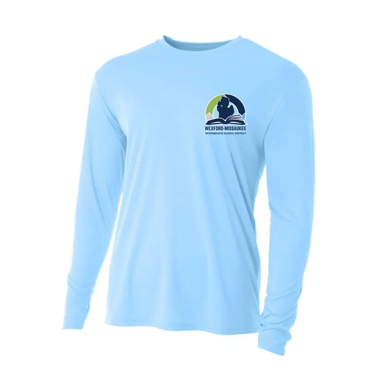 Wexford Missaukee ISD Men's DRI-FIT Cooling Performance Long-Sleeve T-Shirt - SKY BLUE