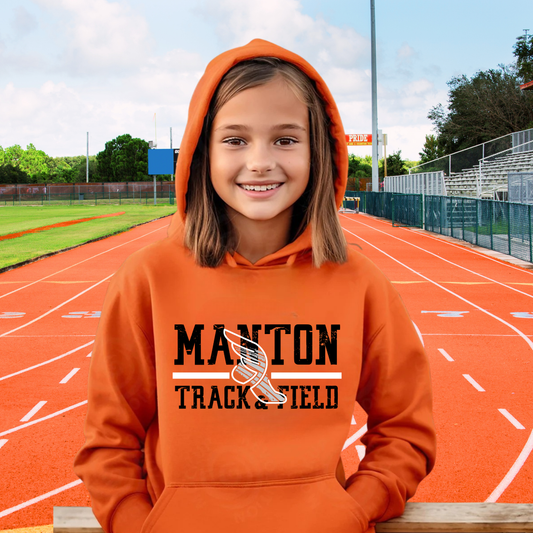 Manton Rangers Track Unisex YOUTH Hoodie