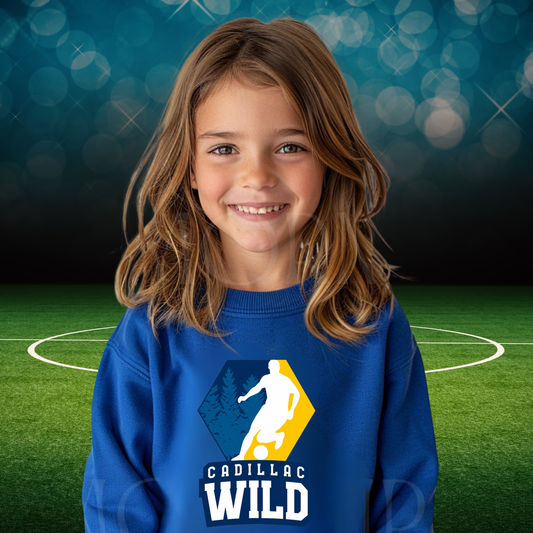 Wild Soccer UNISEX Crewneck Sweatshirt