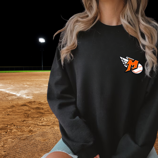 Manton Rangers Baseball ADULT Unisex Crewneck Sweatshirt