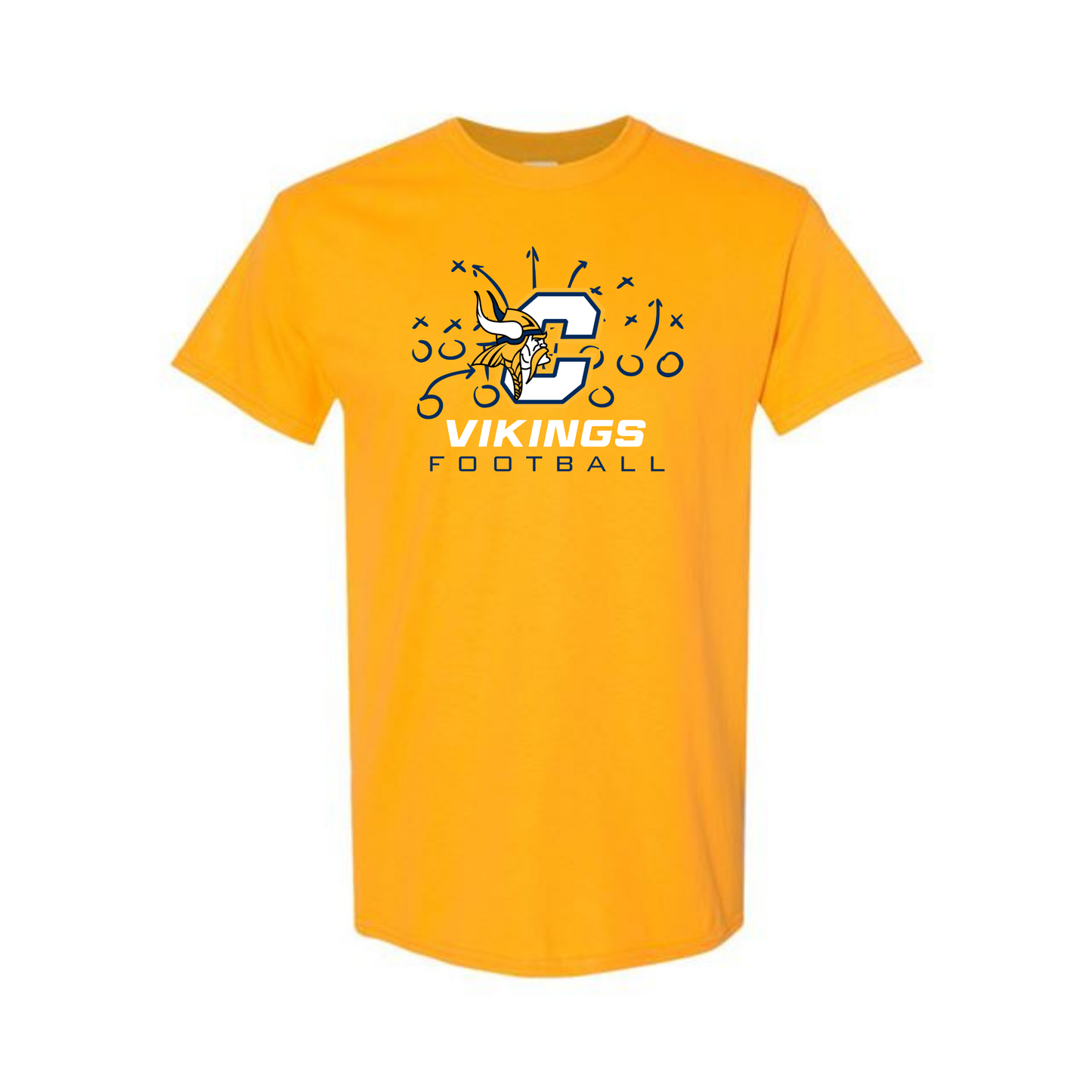 Cadillac Vikings Football Unisex YOUTH T-Shirt