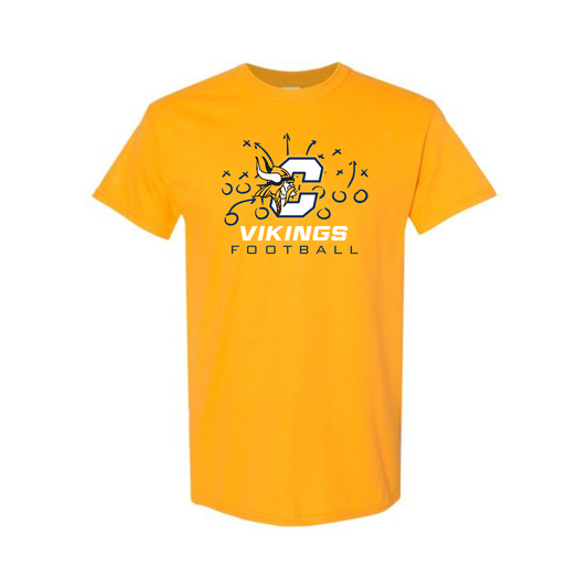Cadillac Vikings Football Unisex YOUTH T-Shirt