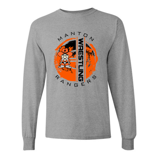 Manton Rangers Wrestling UNISEX Long-Sleeve T-Shirt
