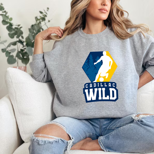 Wild Soccer UNISEX Crewneck Sweatshirt