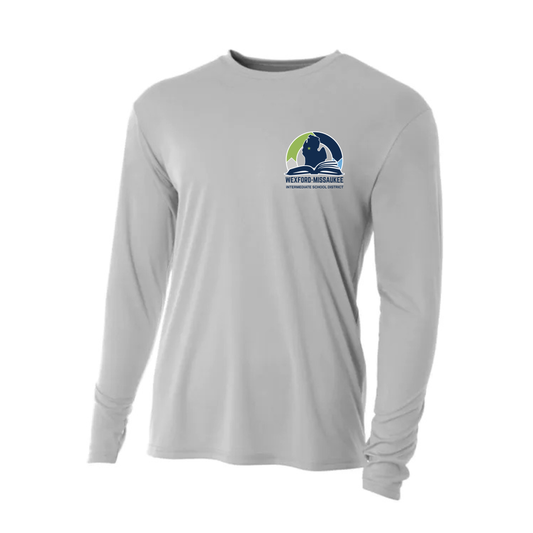 Wexford Missaukee ISD Men's DRI-FIT Cooling Performance Long-Sleeve T-Shirt - SILVER