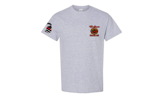 Cherry Grove Fire Department UNISEX T-Shirt - SPORT GREY (Cherry Logo)