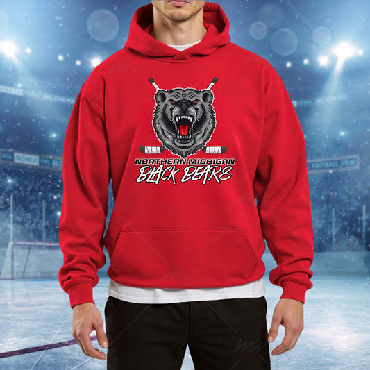 Black Bears Hockey ADULT Hoodie