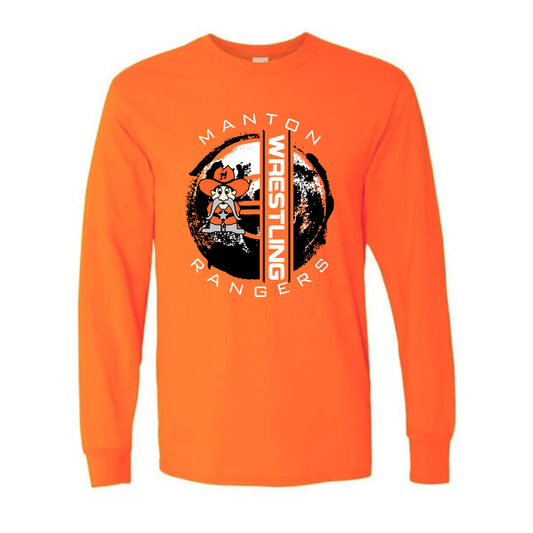 Manton Rangers Wrestling UNISEX Long-Sleeve T-Shirt