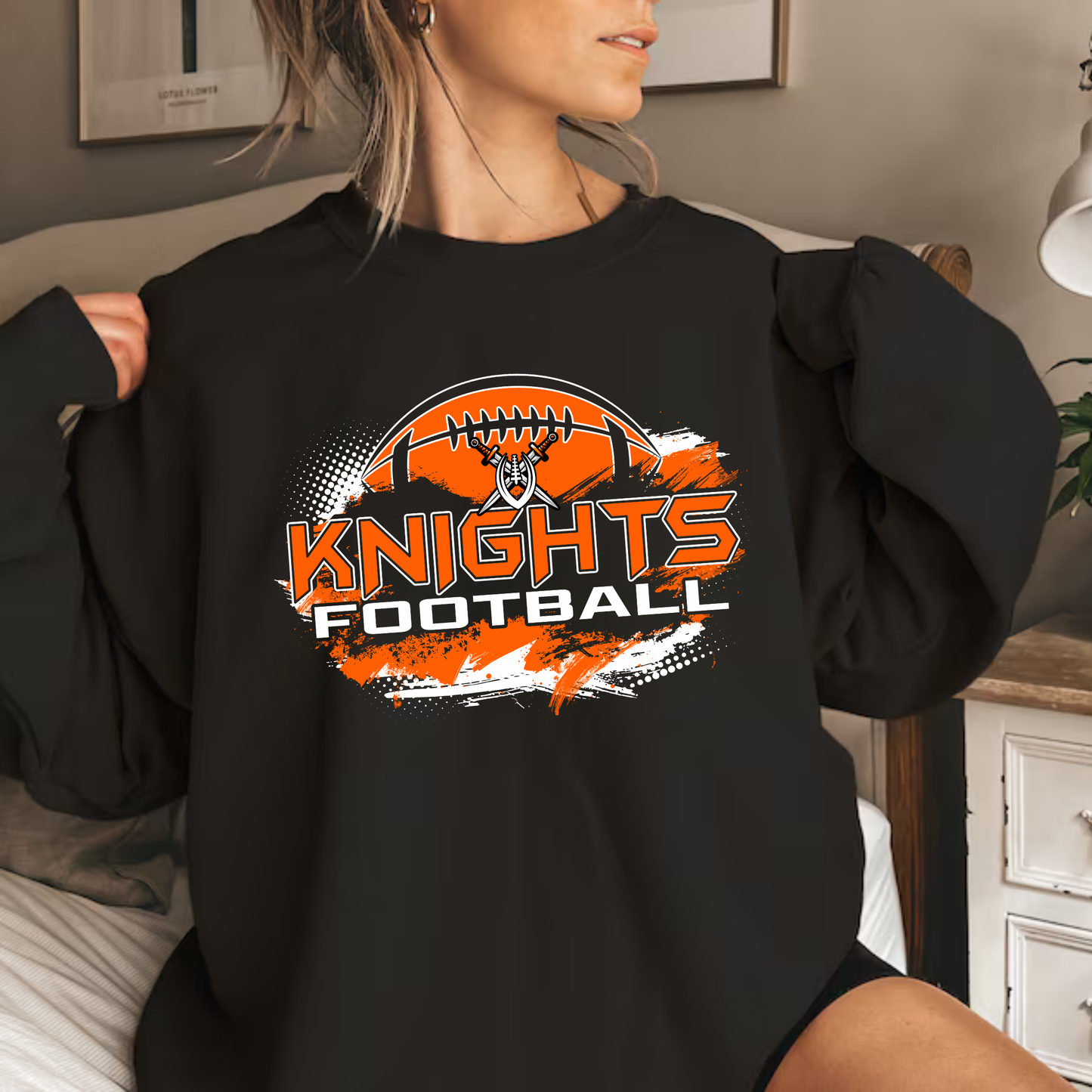 Knights Junior Football ADULT Unisex Crewneck Sweatshirt