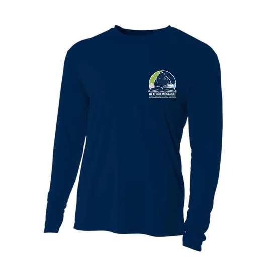 Wexford Missaukee ISD Men's DRI-FIT Cooling Performance Long-Sleeve T-Shirt - NAVY