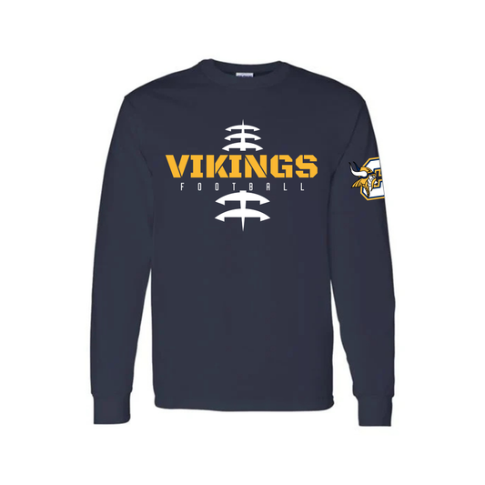 Cadillac Vikings Football UNISEX Long-Sleeve T-Shirt