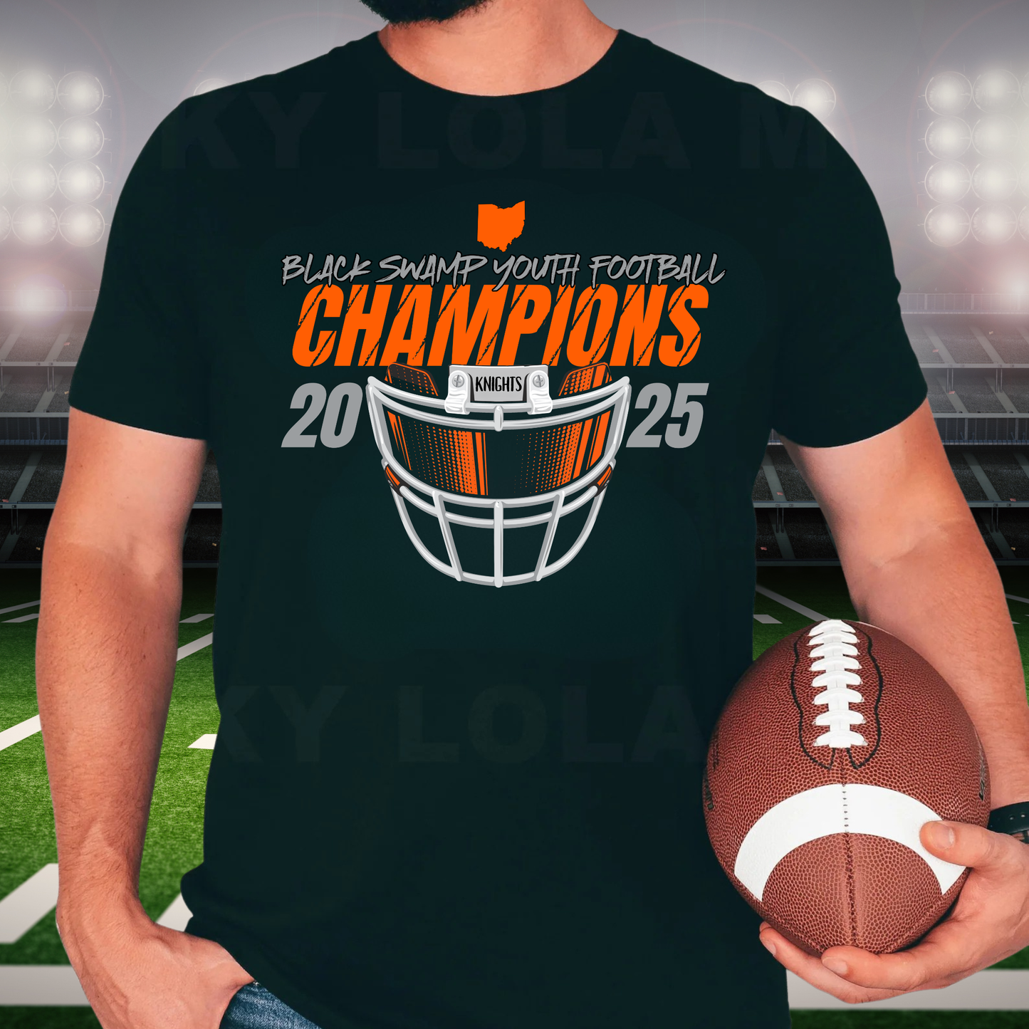 2025 CHAMPIONS Knights Junior Football ADULT Unisex T-Shirt
