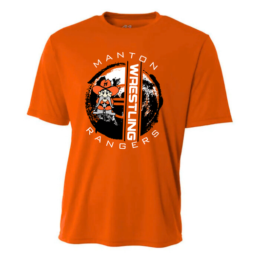 Manton Rangers Wrestling DRI-FIT Cooling Performance T-Shirt