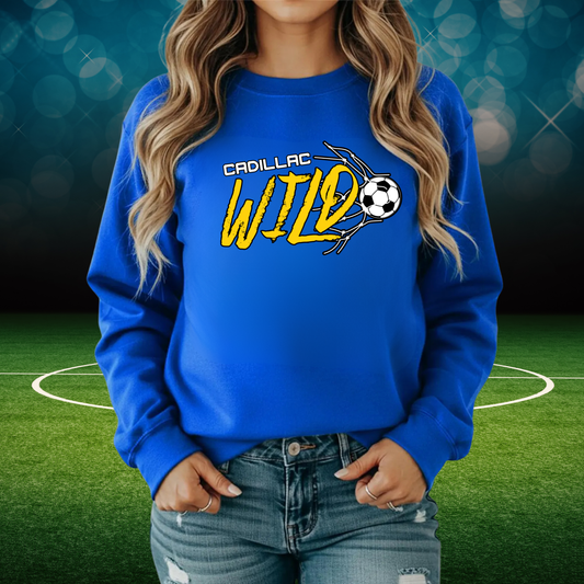Wild Soccer UNISEX Crewneck Sweatshirt