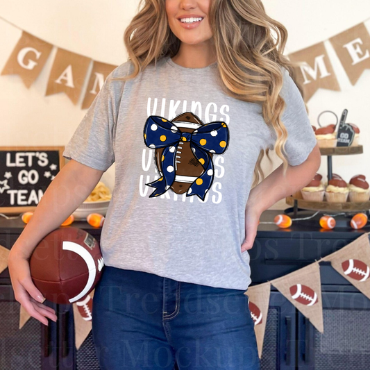 Cadillac Vikings Football ADULT Unisex T-Shirt